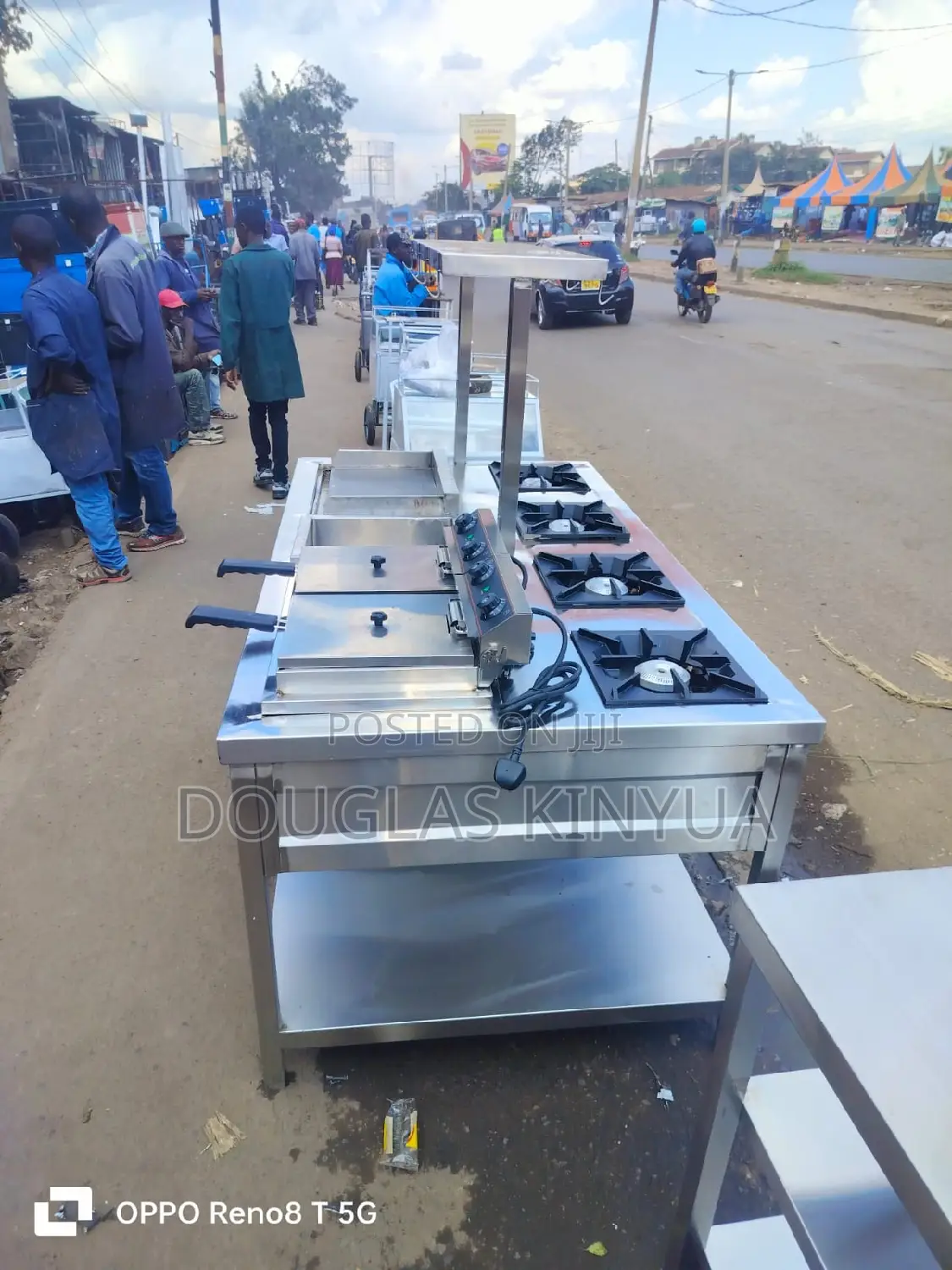 Stainless Steel Commercial Combined Unit Cooker: .