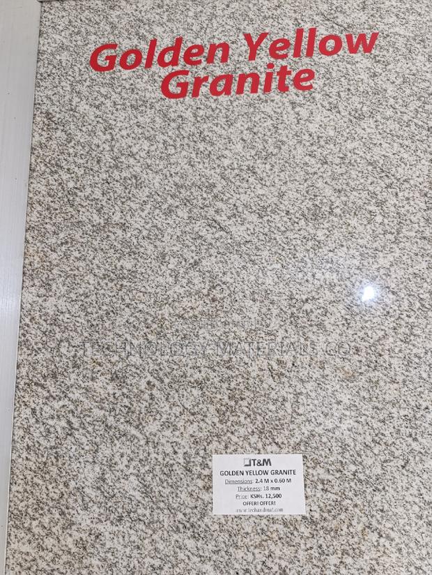 Golden Yellow Granite (4ft * 2ft * 18mm) - main view
