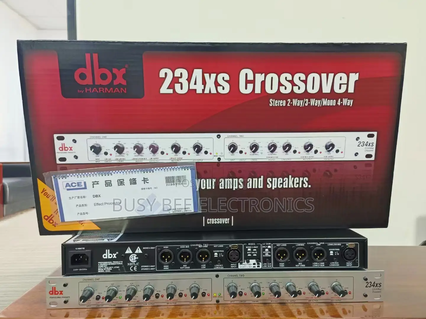 Stereo 2way/3way/Momi 4way 234xs Crossover