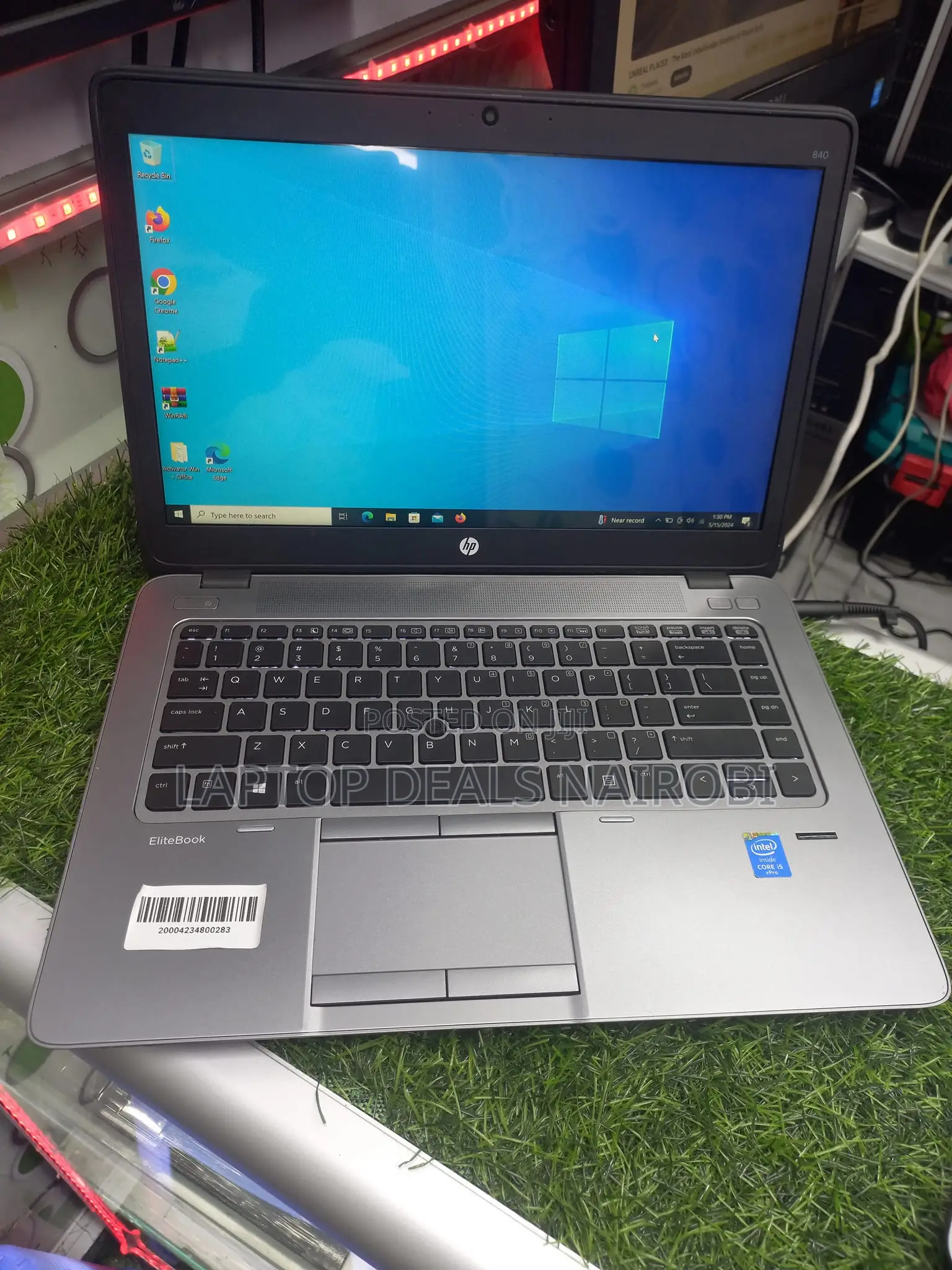 Laptop HP EliteBook 840 G1 8GB Intel Core I5 HDD 500GB