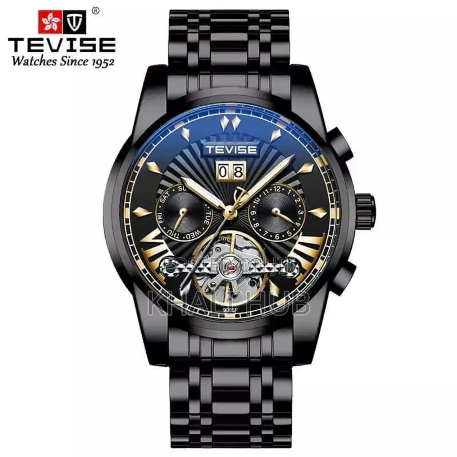 New Tevise Automatic Watch. Mechanical Watch
