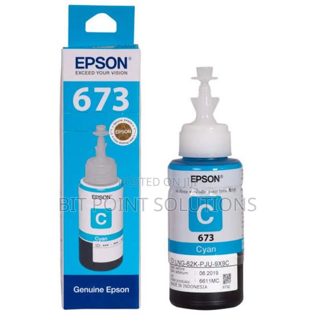 Epson 673 Genuine Ink '! Epson 673 Cyan Ink '! 673 Ink