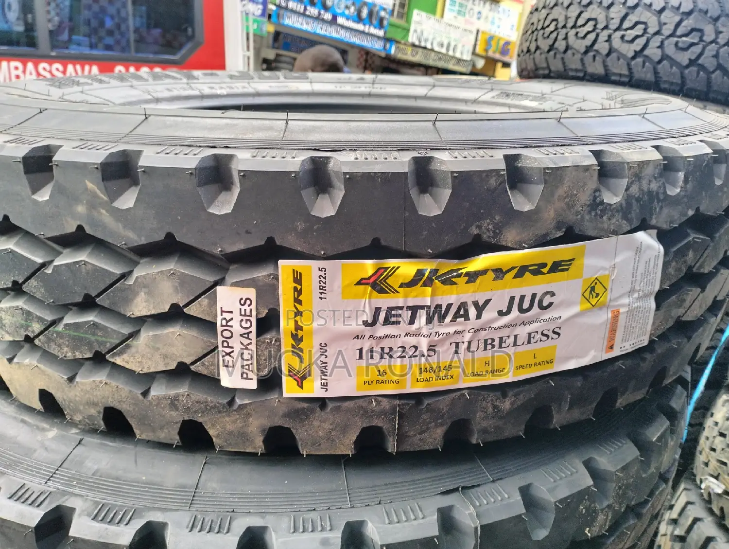 11R22.5 Jk Tyre Made in India (JUC