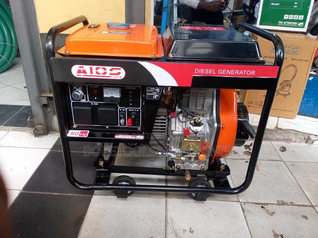 10KVA AICO Diesel Open Generator - main view