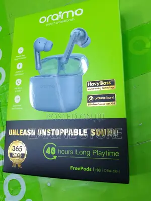 Oraimo Freepods Lite Earpods, Rubber Earbuds