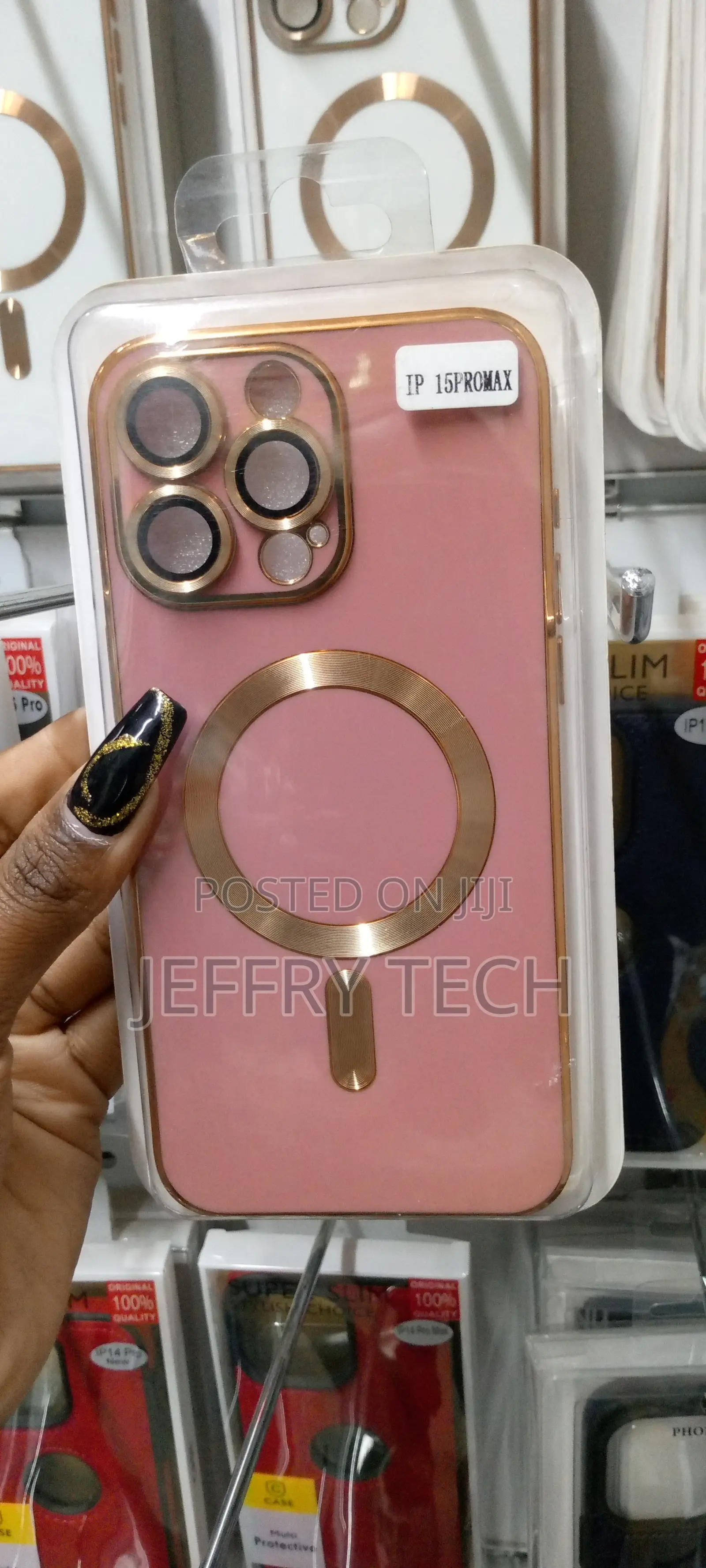 iPhone 15 Pro Max Case for Women Girls [Compatible With Mags