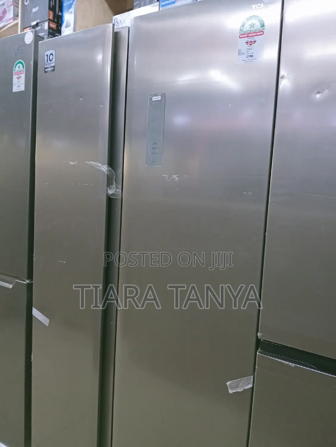 TCL Side by Side Fridge444 Litres
