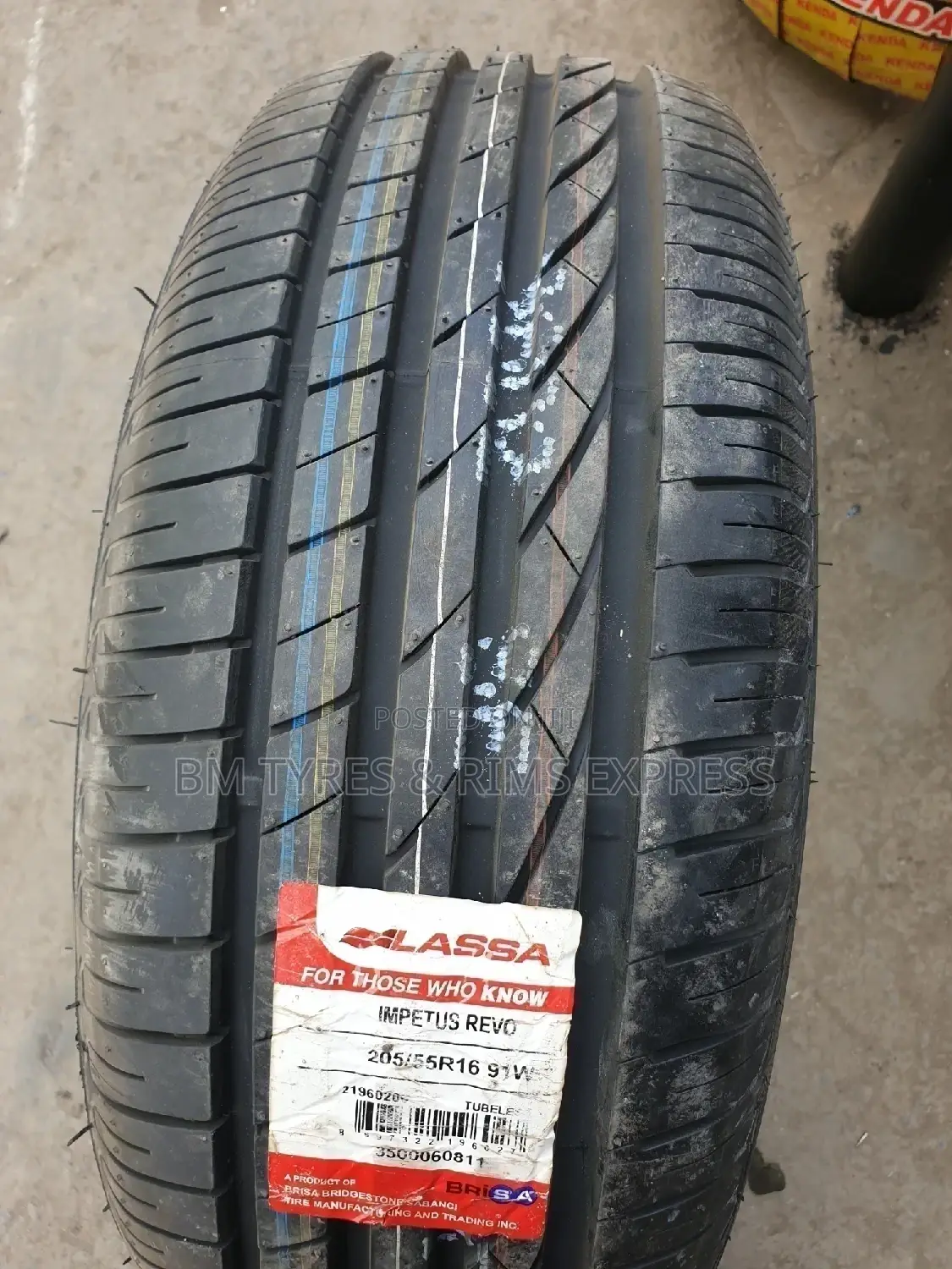 205 /55 R16 Lassa Tyres (Turkey)