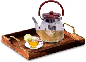 Heat Resistance Glass Teapot 2.2L