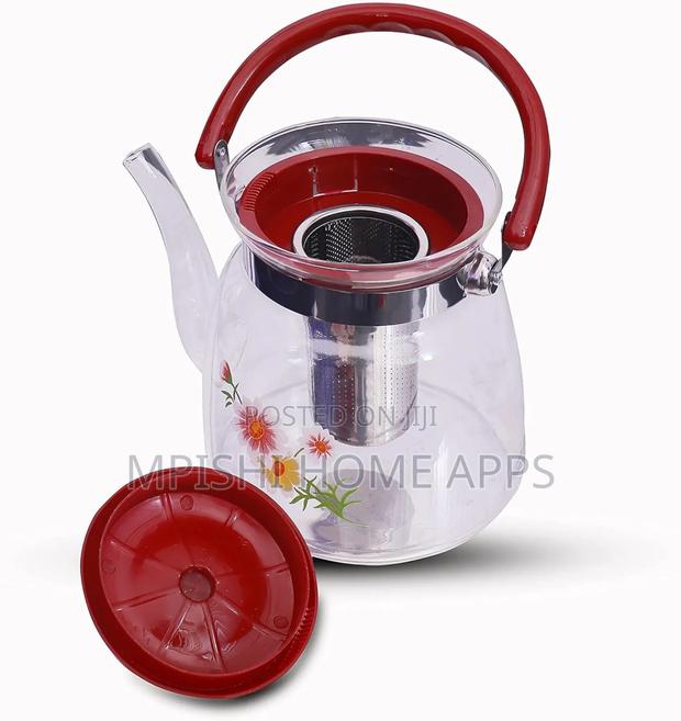 Heat Resistance Glass Teapot 2.2L - thumbnail 3