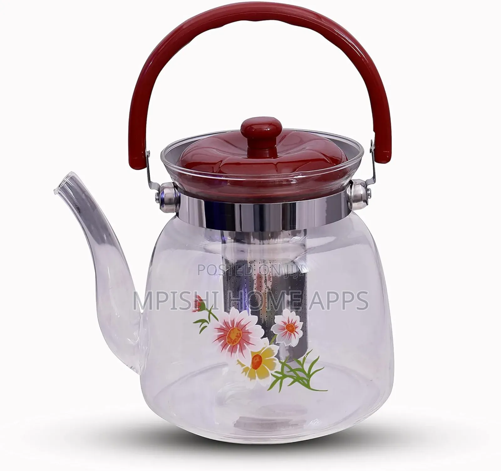 Heat Resistance Glass Teapot 2.2L