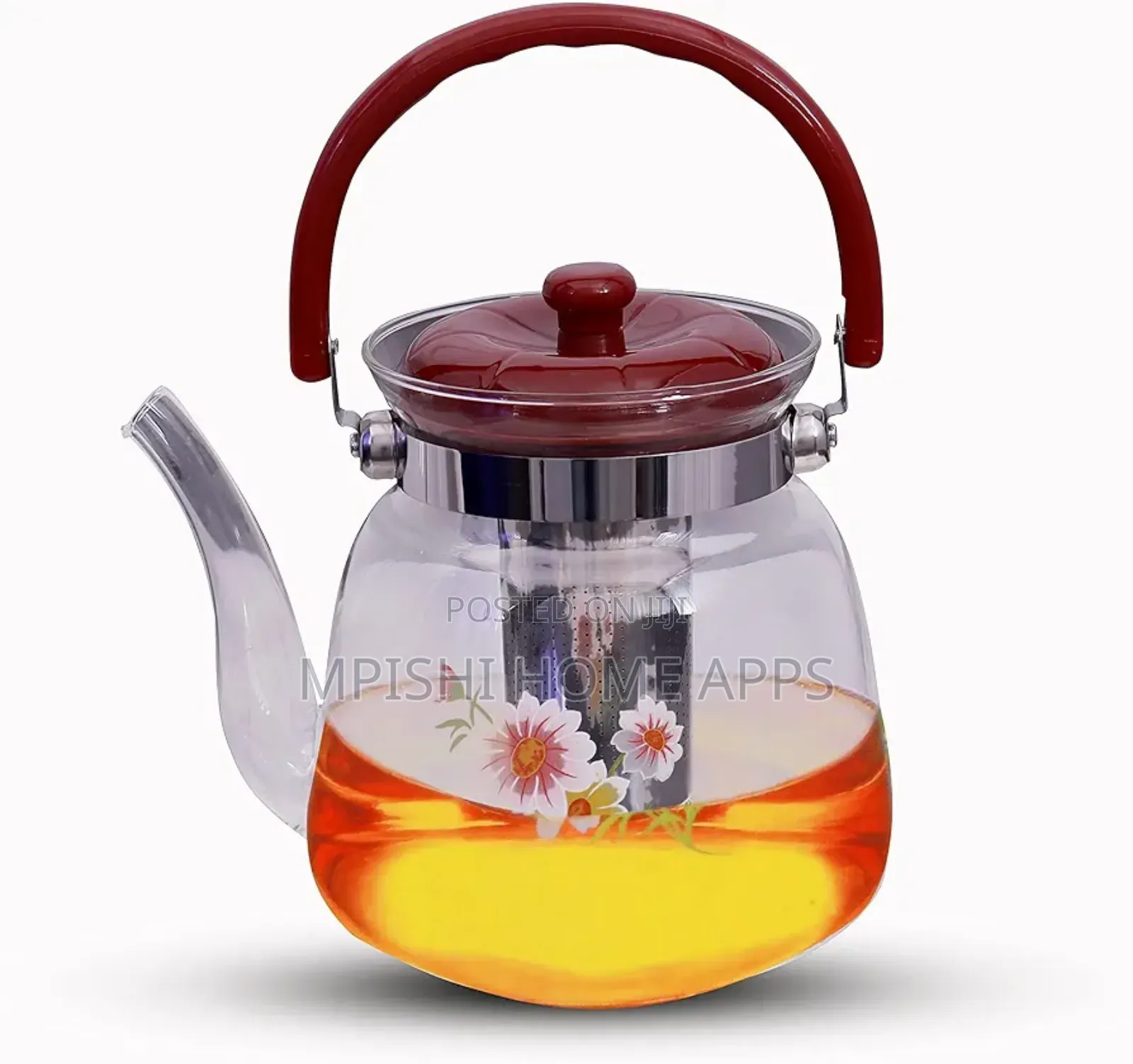 Heat Resistance Glass Teapot 2.2L