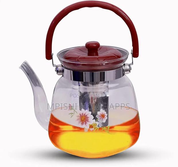 Heat Resistance Glass Teapot 2.2L - thumbnail 2