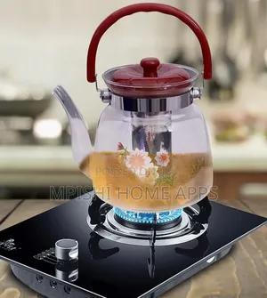 Heat Resistance Glass Teapot 2.2L