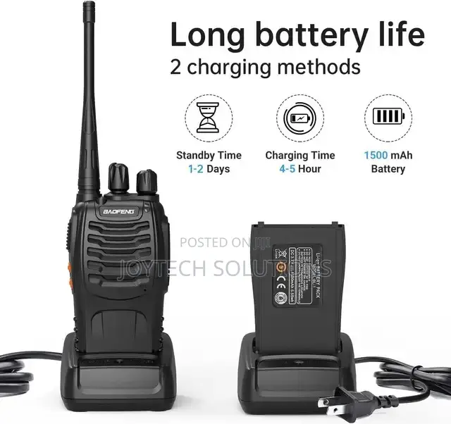 Baofeng Two Way Radio Calls Walkie Talkies 5kms Long Range