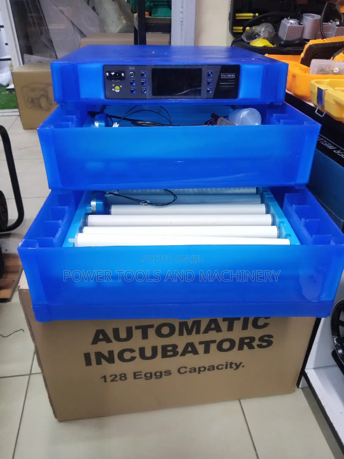 Automatic Incubators 128 Eggs Capacity