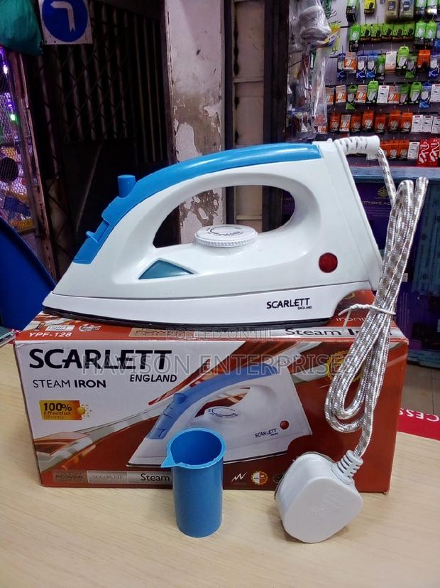 Durable Scarlet Steam Iron Box - main view