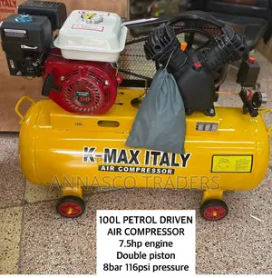 Original K-Max 100L Petrol Drien Air Compressor