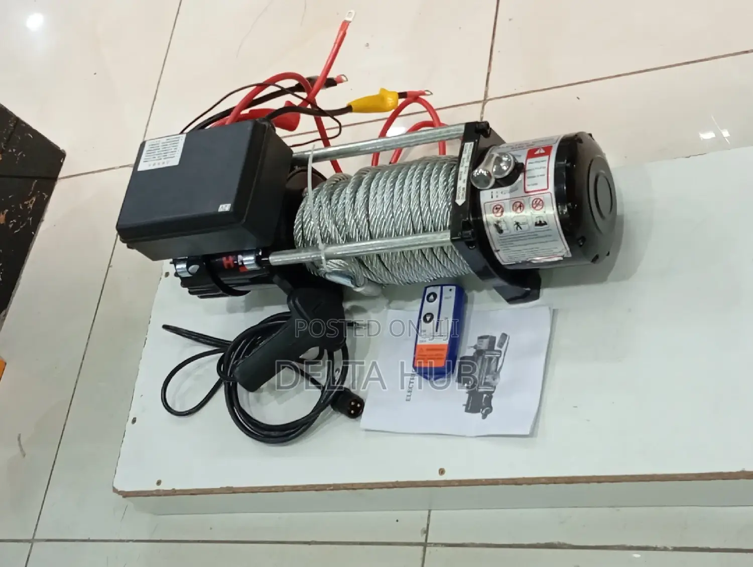 Ideal Original Electric Winch.