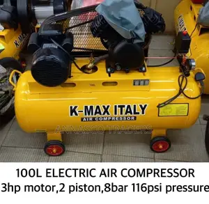 Powerful 100L K-Max Electric Air Compressor
