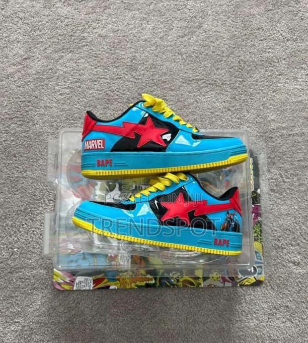 Quality Designer Unisex Bapestar Assorted Sneakers - main view