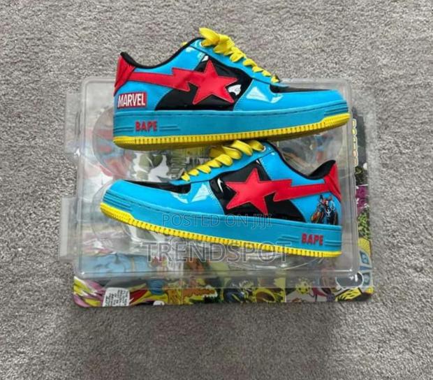 Quality Designer Unisex Bapestar Assorted Sneakers - thumbnail 3