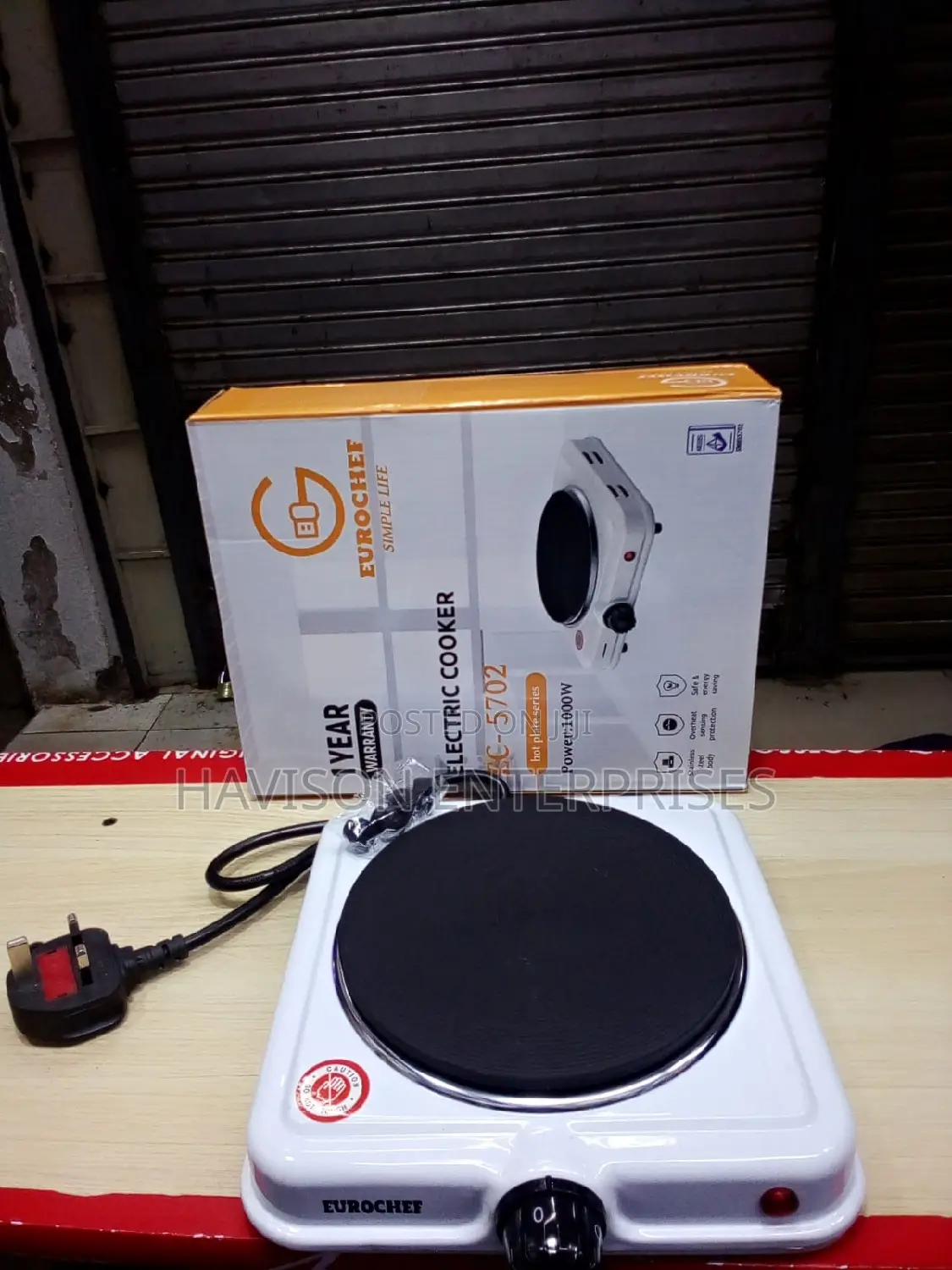 Eurochef Electric Cooker