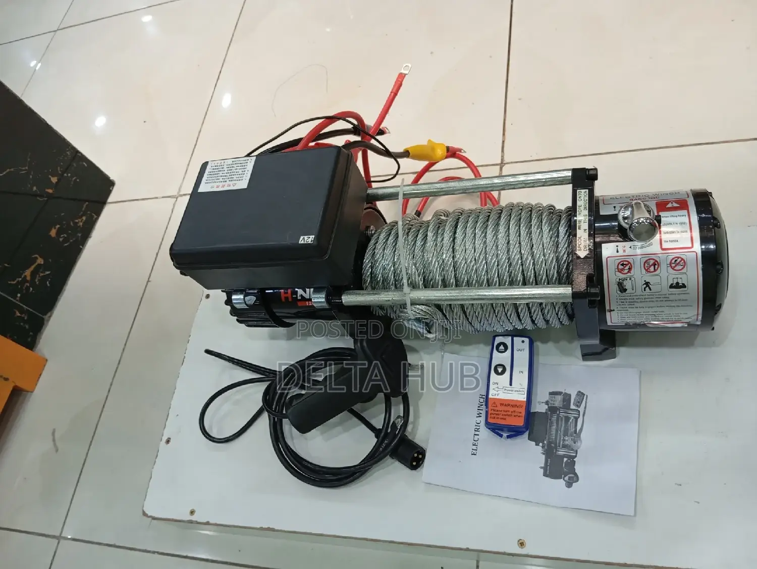 Commercial New Electric Winch.