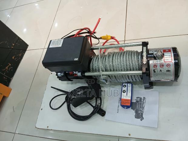 Commercial New Electric Winch. - main view