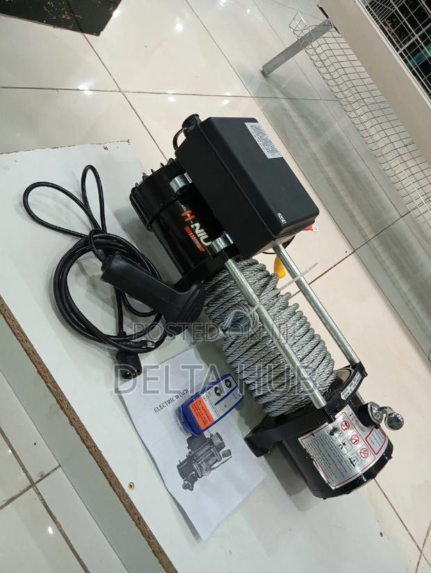 Commercial Efficienct Electric Winch. - main view