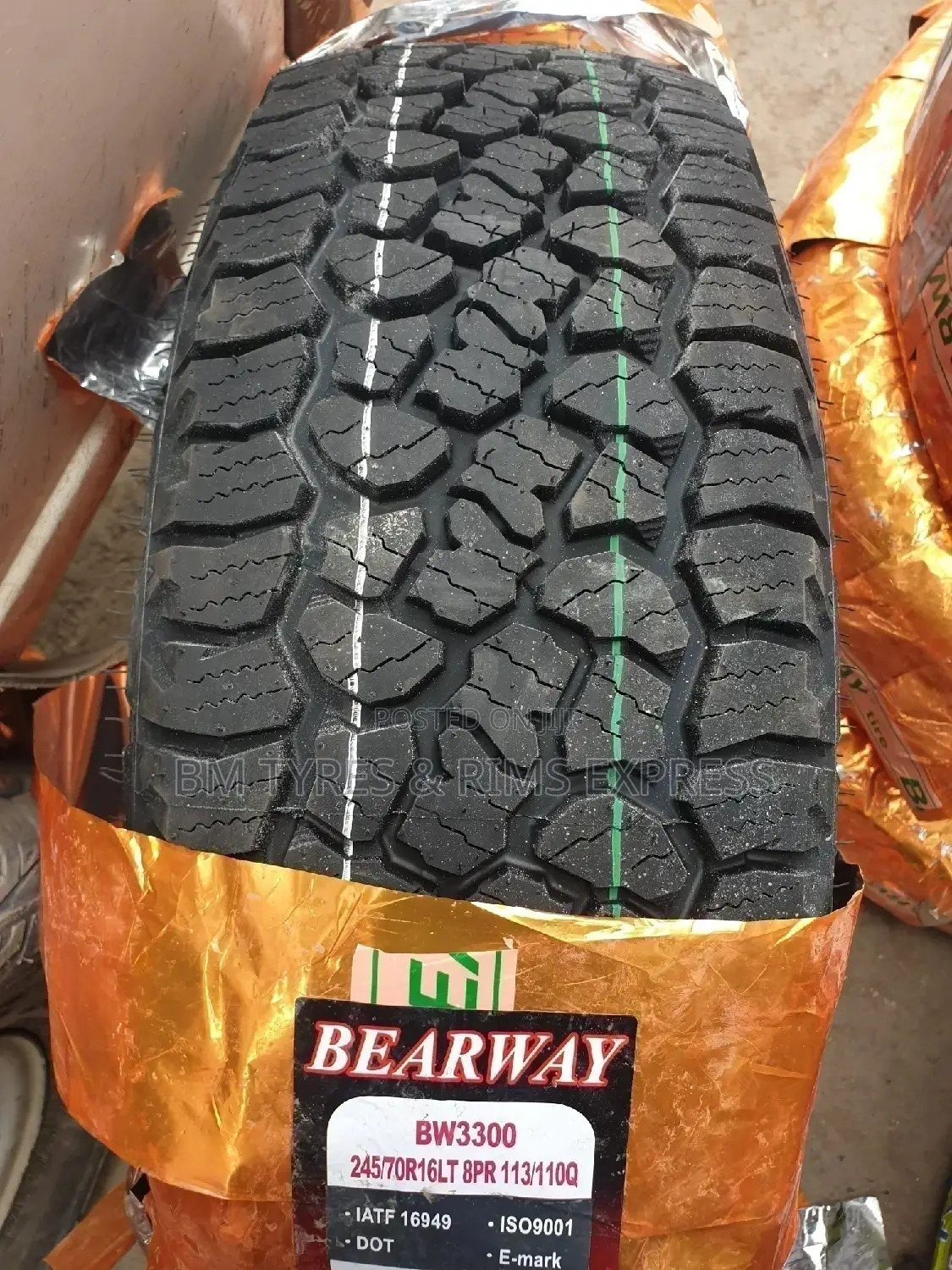 245 /70 R16 BEARWAY TYRES (Commercial)