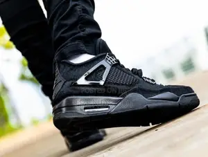 Quality Black Jordan 4s