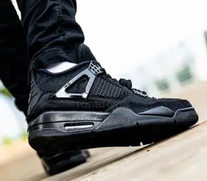 Quality Black Jordan 4s
