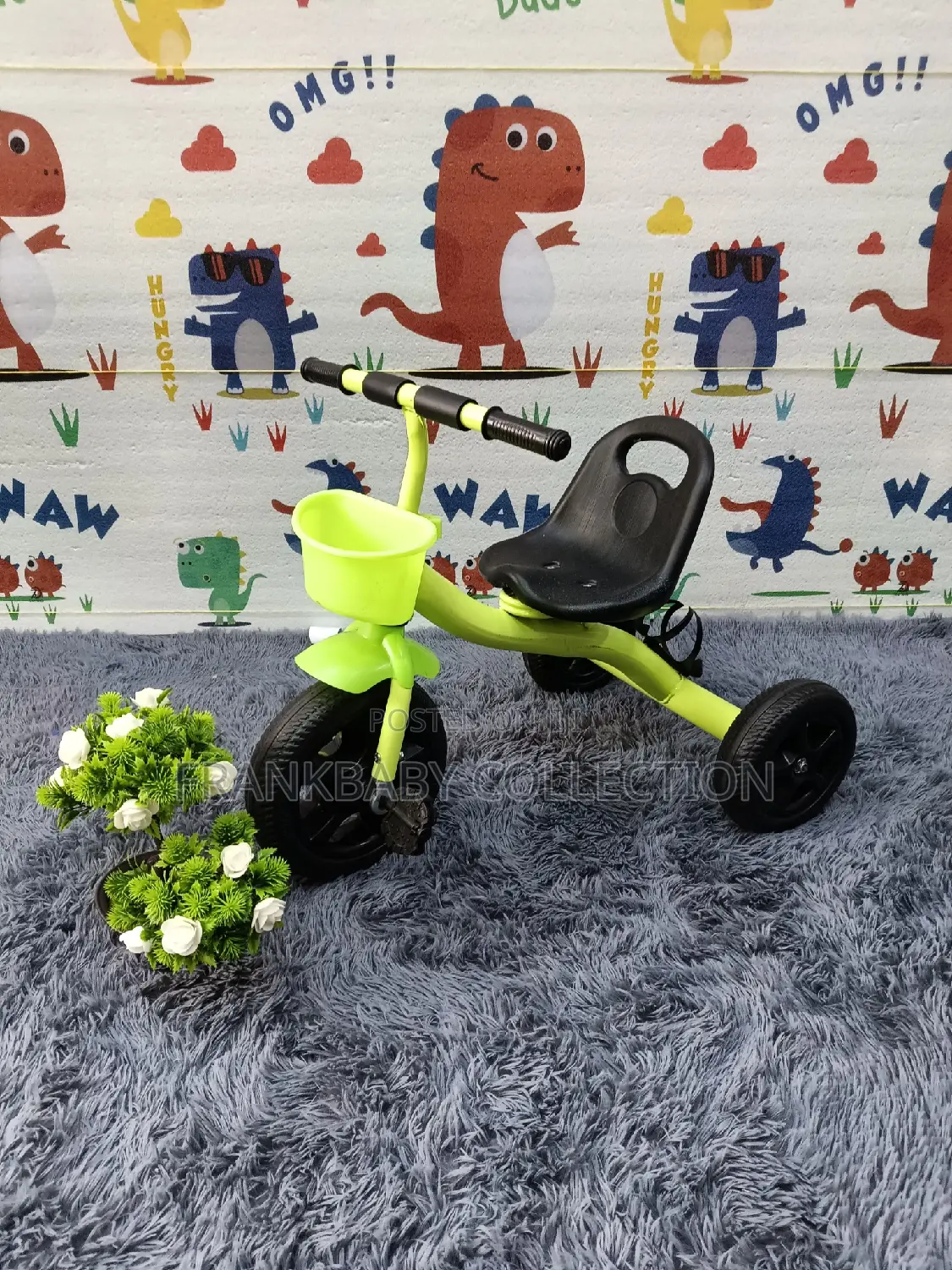 Green Baby Tricycle*Tricycle*Baby Tricycle