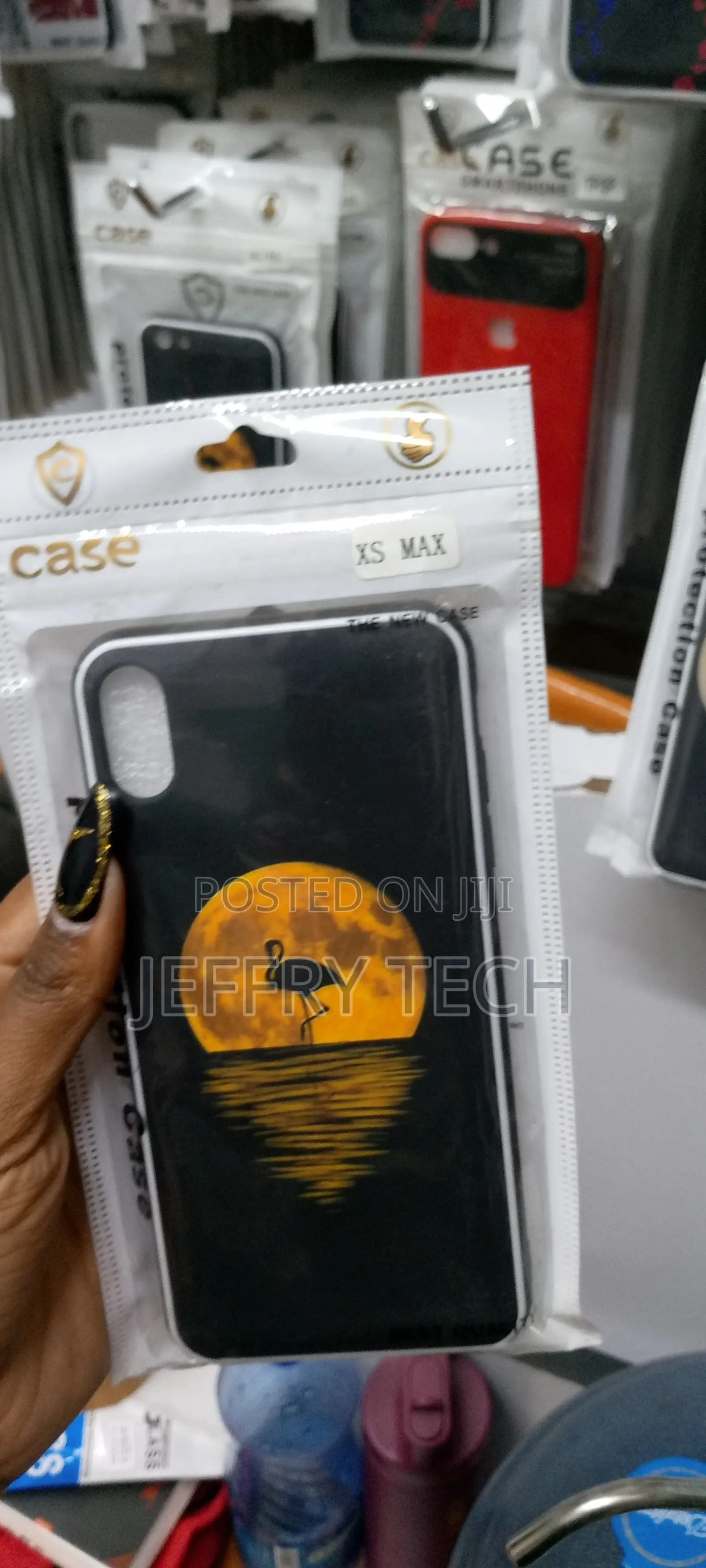 Case Box Flamingo Back Cover for iPhone Xsmax