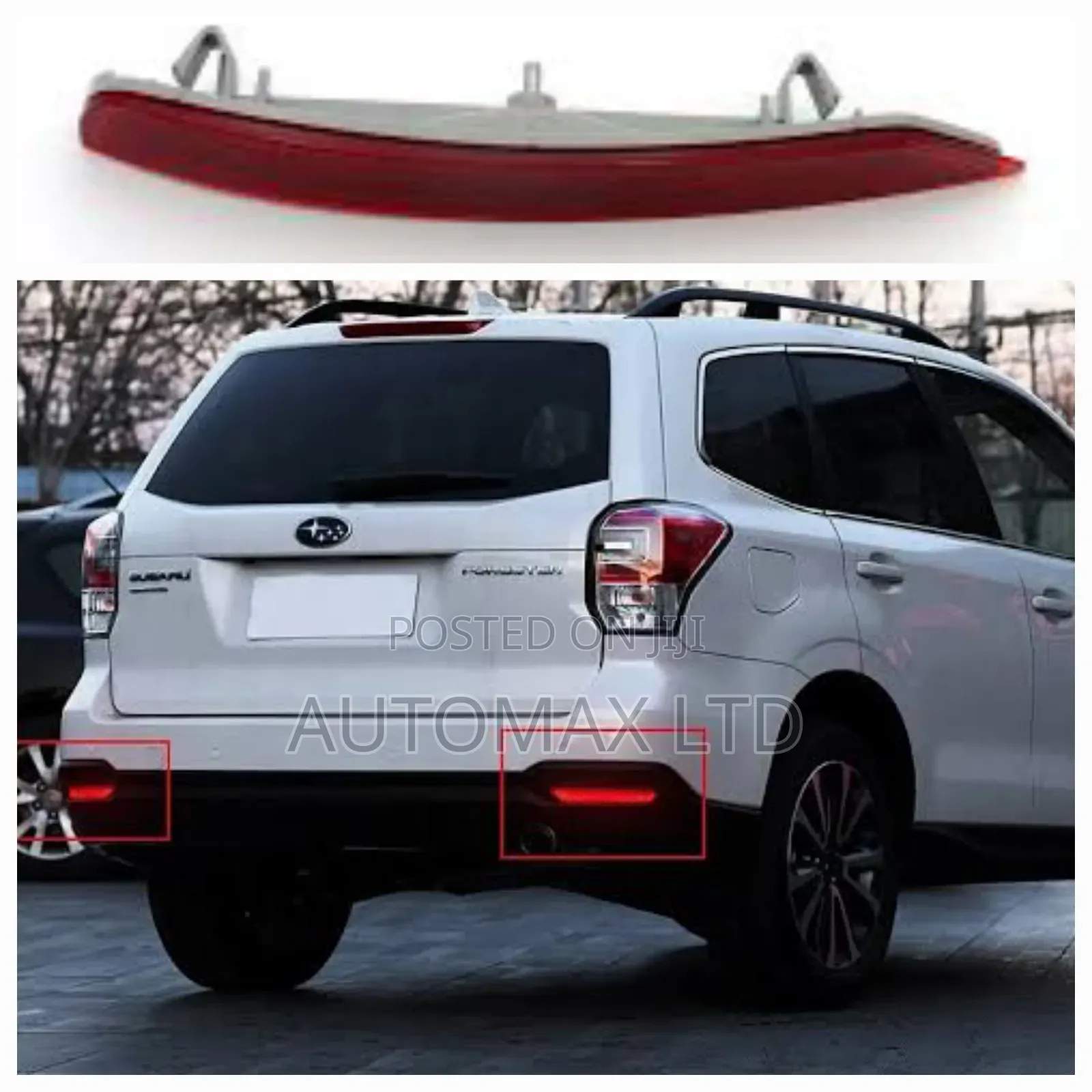 Subaru Foresta SJ5, Yr2013+, Rear Bumper Reflector (Each)