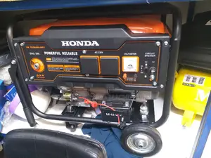 Reliable Honda 7.5kva Petrol Generator With Wheels