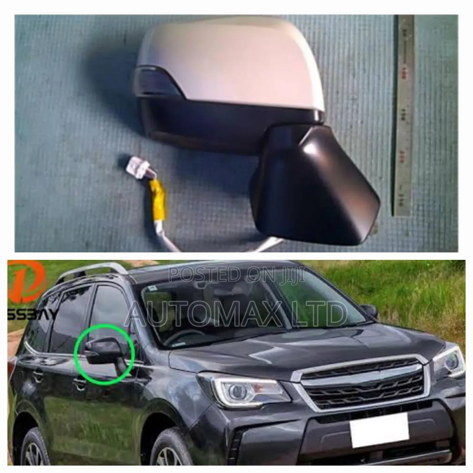 Side Mirror With Indicator. For Subaru Foresta, SJ5, SJG
