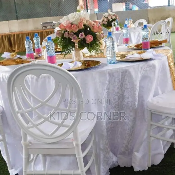 Adults White Resin Chiavari Chair