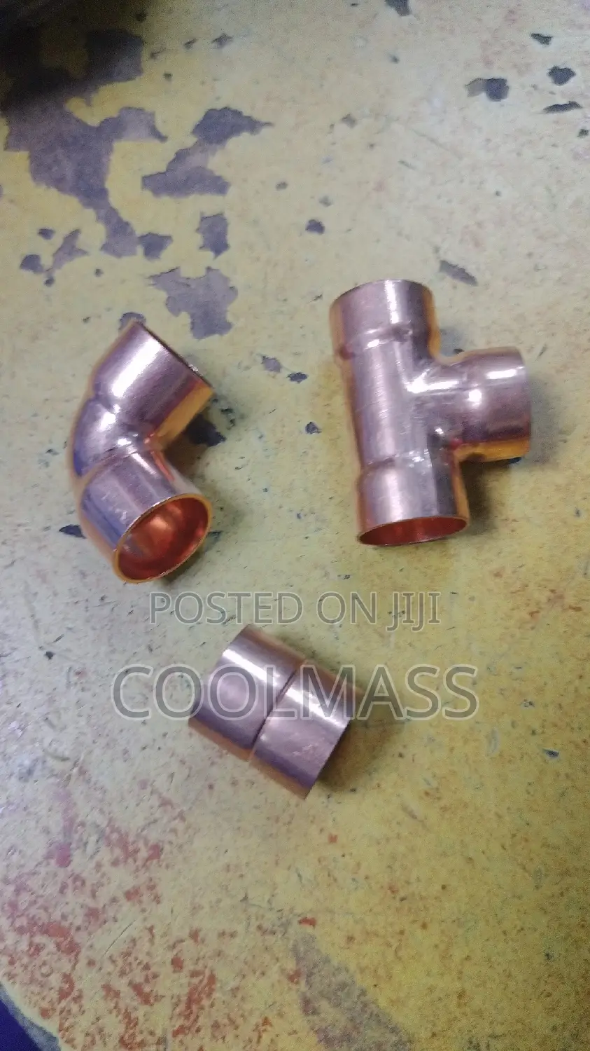 Copper Tee, Elbows and Couplers in Nairobi Kenya