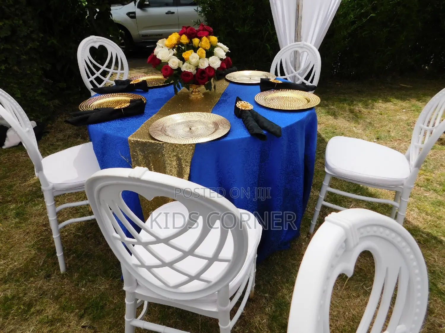Adults White Resin Chiavari Chair