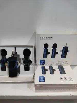 iPhone Wireless Microphone Recording Mic. Type C and Jack