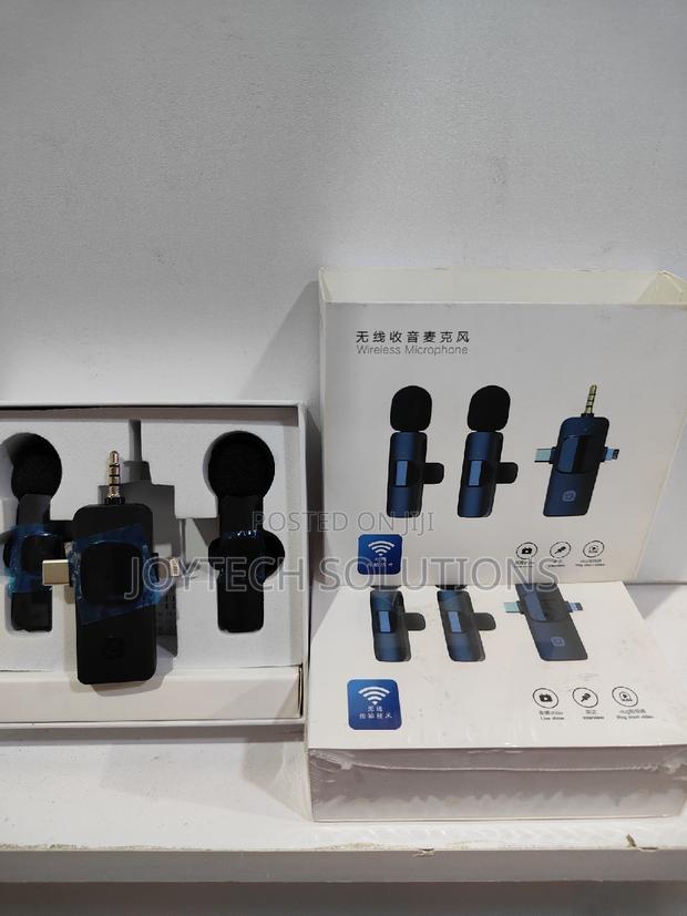 iPhone Wireless Microphone Recording Mic. Type C and Jack