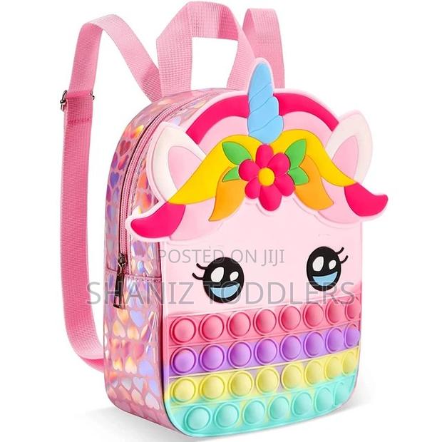 Unicorn Pop It Bag for Girls