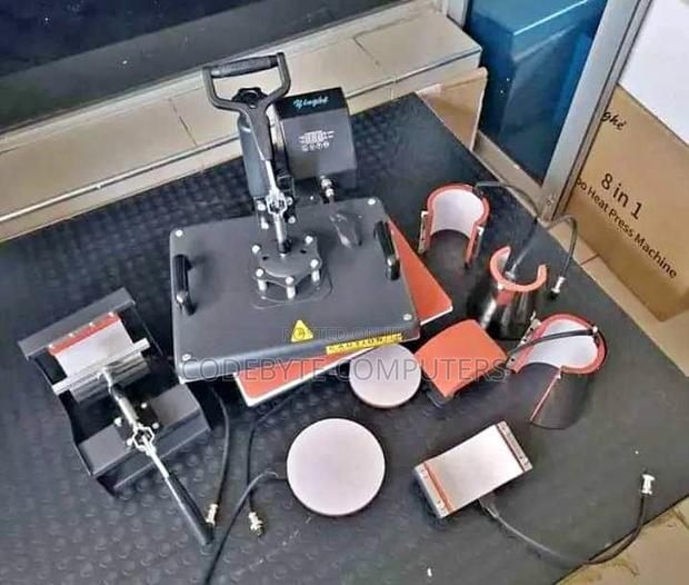 Combo Heat Press Machine (8 In 1),Sublimation Heat Press - thumbnail 3