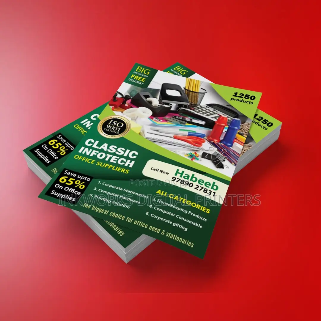 A5 Flyers Printing in Mombasa