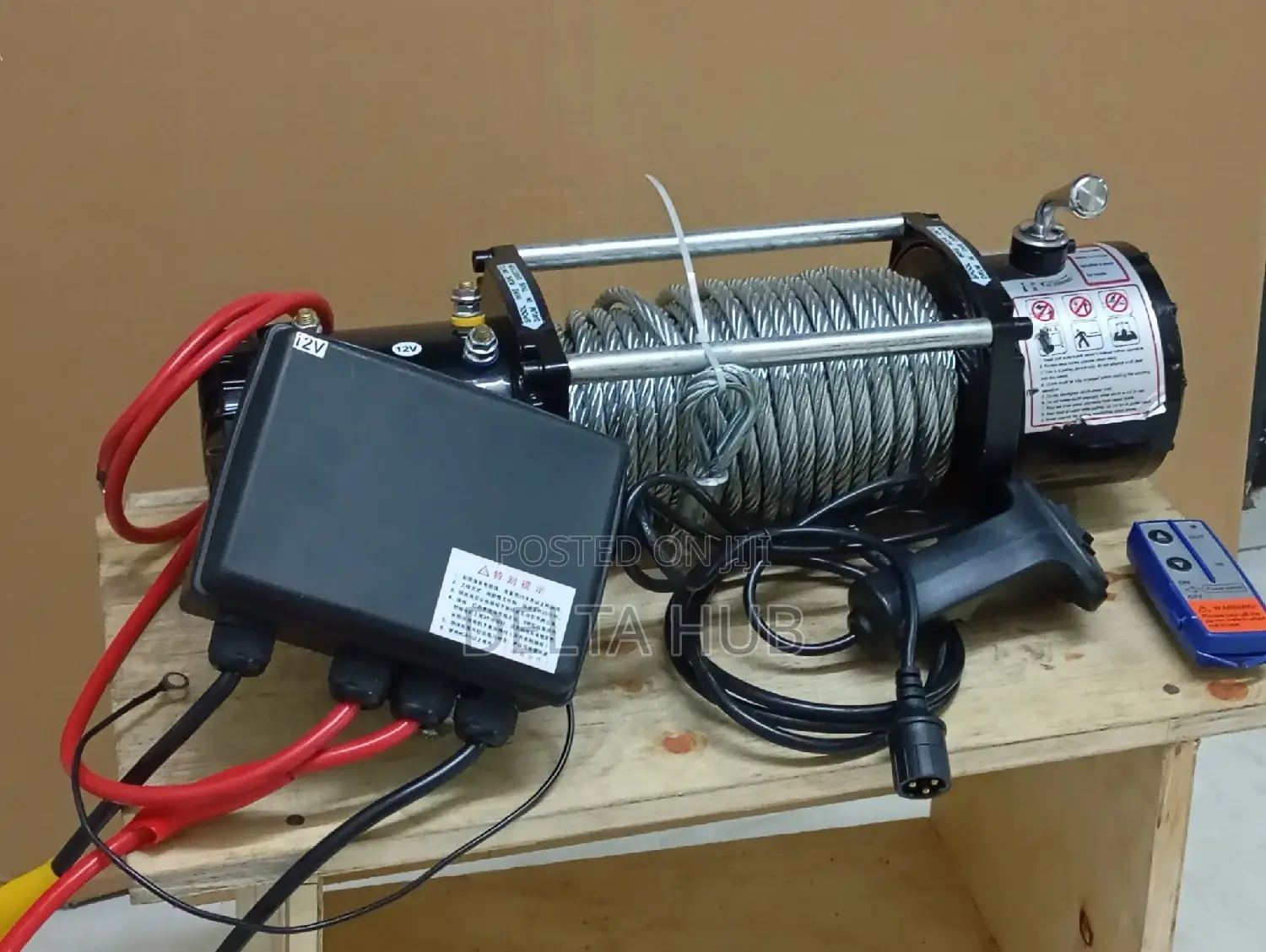 Durable Brand Electric Winch.