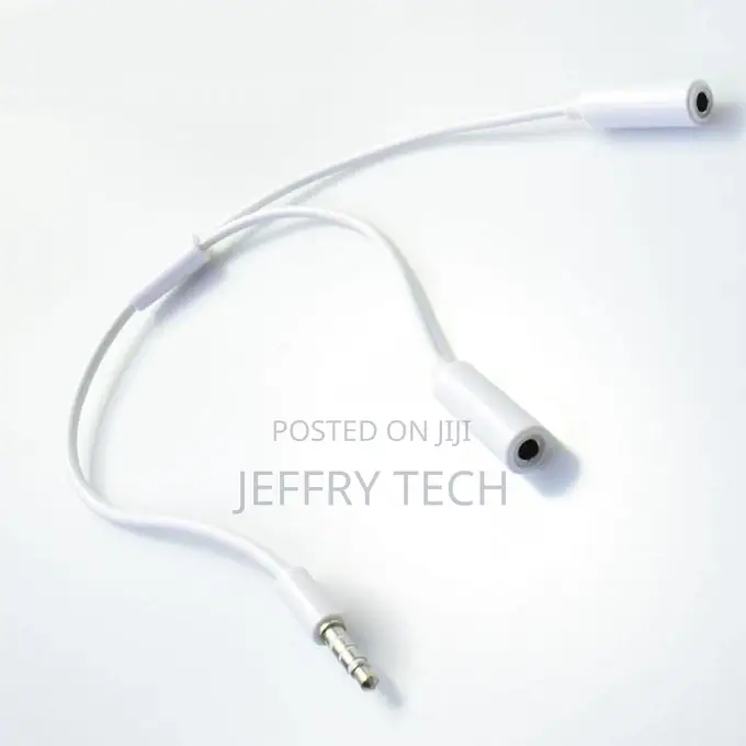 3.5mm Audio Music Splitter Cable Earphone Headphone Adapter