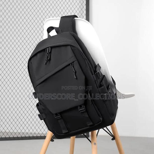 *Laptop/Schoolbag Large Capacity Black - thumbnail 2