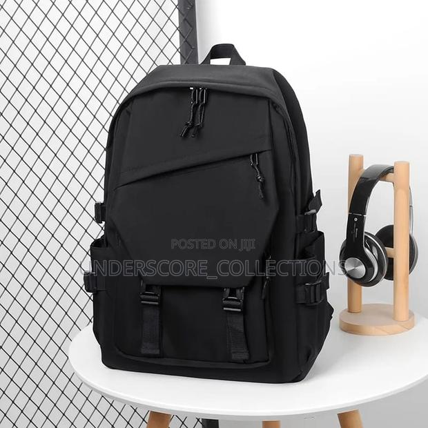 *Laptop/Schoolbag Large Capacity Black - thumbnail 3